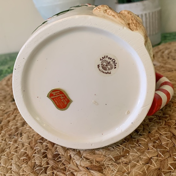 Vintage Lefton Christmas Bear Mug, EUC - Picture 6 of 9